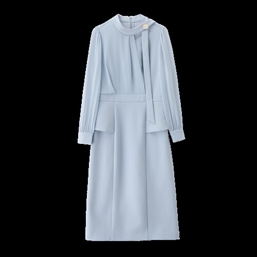 2026春季新款简约时尚休闲女装连衣裙，女装连衣裙，美沁