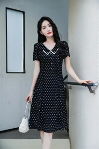 连衣裙5个码M-3XL图片