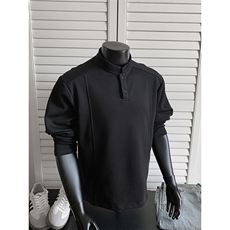 秋季美式高街cleanfit亨利领打底长袖货号C25189特P28，男装卫衣，电商A063