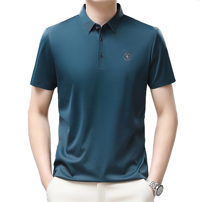 短袖男POLO衫宽松休闲夏季宽松运动服百搭半袖男士上衣QP1611-P63,男装Polo衫,星座1105-3