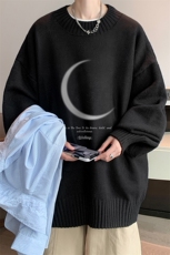 半高领毛衣男士大码针织衫男毛线衣男M18349-P45加绒款-P65，男装针织衫/毛衣，电商A040