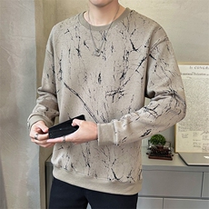 主推现货圆领卫衣春季新品潮流休闲青年卫衣TW6031-P65，男装卫衣，星座1105-3