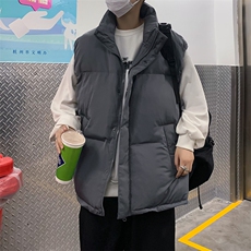 双11大量现货M-3XL大码马甲加厚新款立领无袖衣男装EW2072-P48，男装棉衣，星座512-3