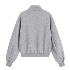 1303B-WY9907-P6098重磅韩版休闲暗扣立领半拉链卫衣，男装卫衣，星座1303B