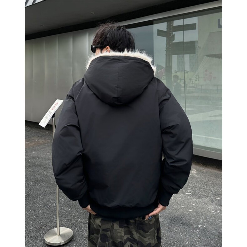 冬季美式复古座山雕棉服外套男女款连帽工装加厚夹克M9089/P130,男装棉衣,星座506