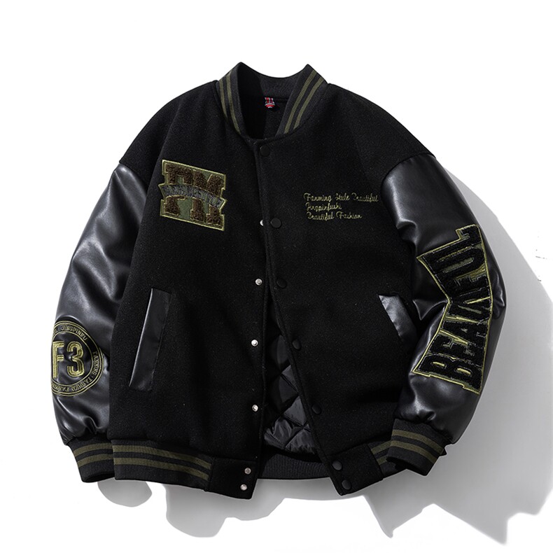 NASA棉服高品刺绣休闲潮牌棉衣（168元）313B-GF038棉衣-P135,男装棉衣,星座313B