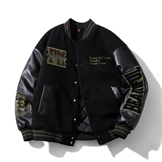 NASA棉服高品刺绣休闲潮牌棉衣（168元）313B-GF038棉衣-P135，男装棉衣，星座313B