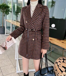 冬装格子大衣,其它,慧姿阁