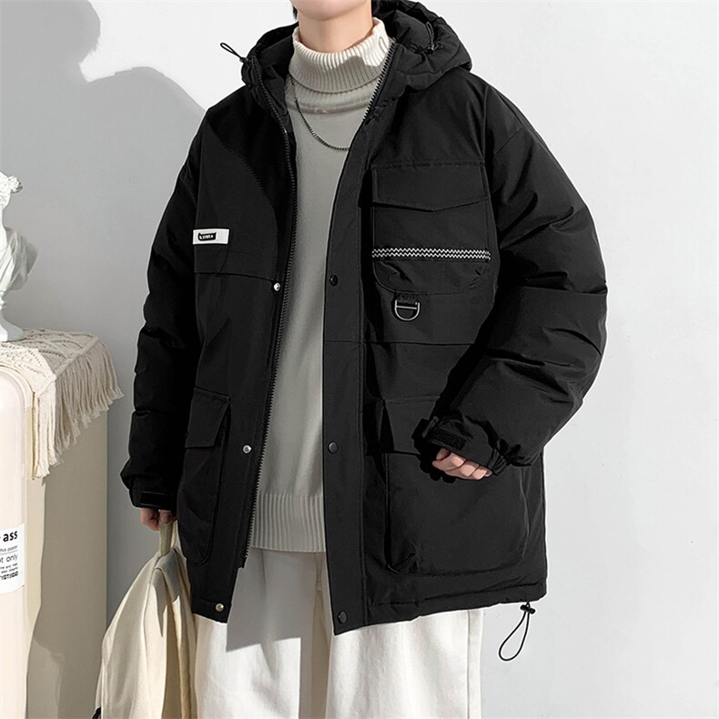 冬上新加棉加厚棉服潮青少年连帽棉衣外套男女8323-P125控价168,男装棉衣,电商A441-1