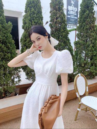 夏季新款长款连衣裙，女装连衣裙，DS-1