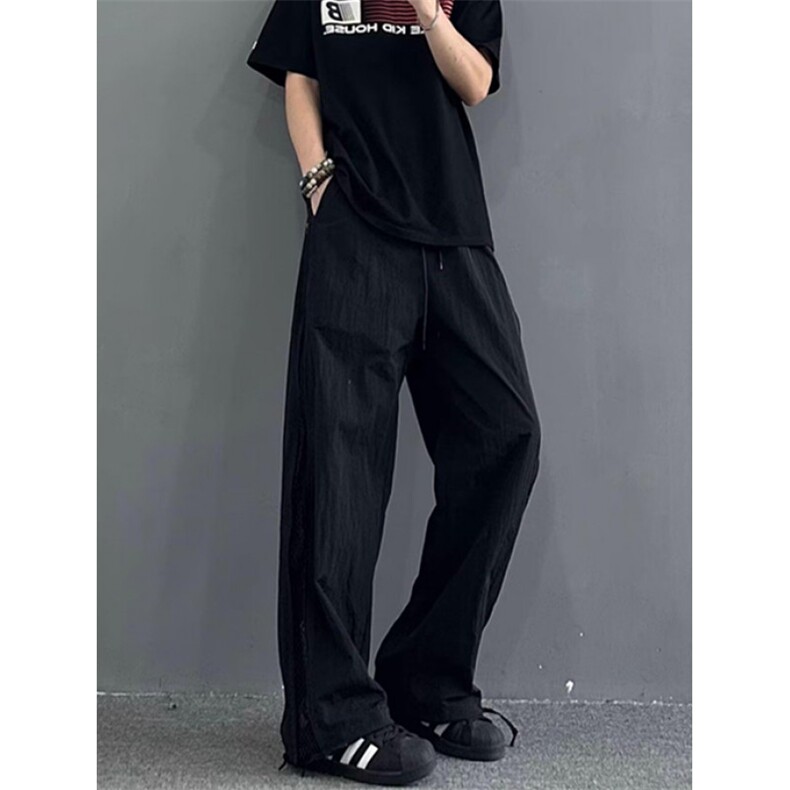 WE1626-P40户外旅游松弛感穿搭速干工装裤子男阔腿网眼透气冲锋，男装工装外套，电商B323A