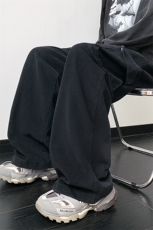 工装裤男春秋美式vibe潮牌松紧腰大码直筒裤子XZ514-2-K1557-P63，男装工装外套，星座514-2(原B239)