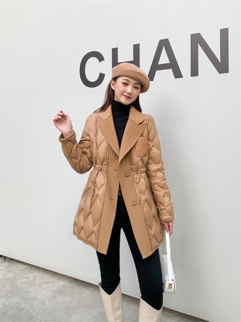 羽绒服，女装羽绒服，水恋百合