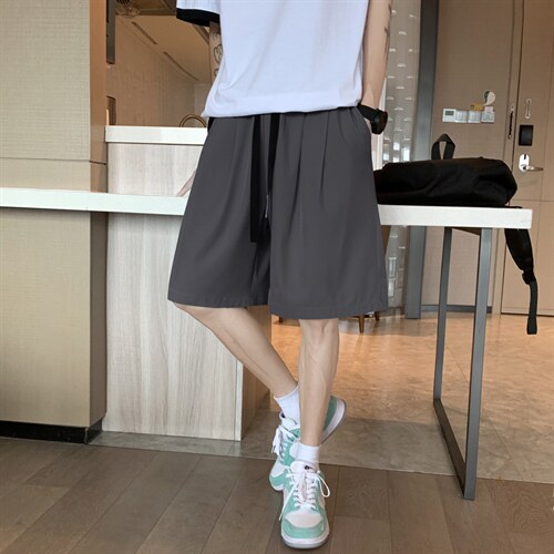 2023新款潮流短裤男春夏季潮牌百搭宽松休闲五分裤DK515-特批20，男装休闲裤，星座718-1
