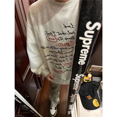 D7729-P55青少年潮牌炸街字母卫衣2025秋季新款男百搭-网图现货，男装卫衣，星座603-2
