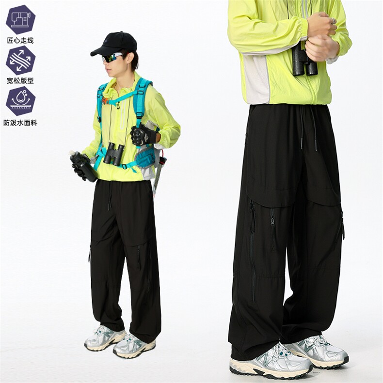 工装裤冲锋裤男户外机能风登山运动裤休闲裤AK0258-P53图片