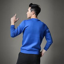 男圆领卫衣刺绣工艺个性潮时尚秋冬男标准码货号6057-1，男装卫衣，钱塘6007(原2006)