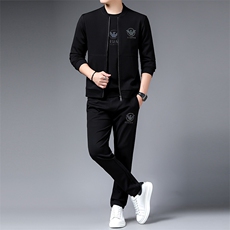 SA9608-3钱塘2020-2中青年男士新款时尚休闲帅气卫衣套装P240，男装休闲套装，钱塘207-2