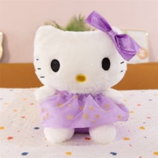 精品毛绒玩具生日礼物兔毛凯特猫到手十个