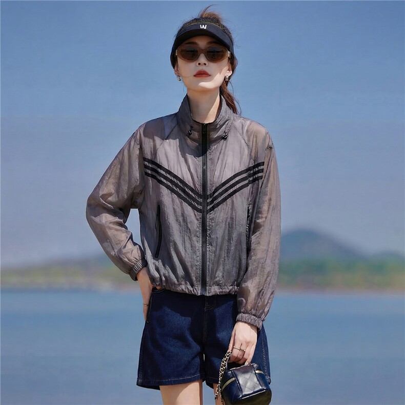 现货2026夏季新款防晒衣防紫外线,女装防晒衣,靓衣阁