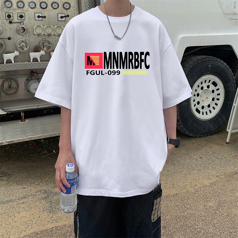 量大优供视频220克美式短袖t恤T3216得物直播有280克品质,男装T恤,电商A486
