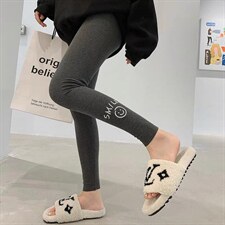 螺纹打底裤三码减龄款，女装打底裤，柒外