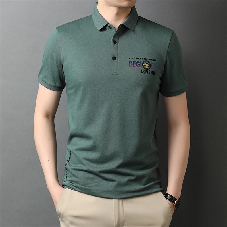 D88152钱塘2020-2夏季男士休闲短袖精品T恤P53图片