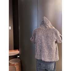 【有货】8153CC-特P86马海毛针织开衫毛衣男加厚拉链连帽外套，男装针织衫/毛衣，星座1007（原301D）