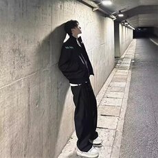 美式解构工装棉服男女冬季潮牌cleanfit简约廓形加厚保暖飞行夹克，男装夹克，星座506A
