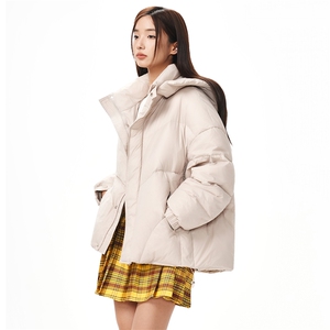 男女款秋冬季羽绒服痞帅设计感泡芙款上衣外套225-2-Y213-P255