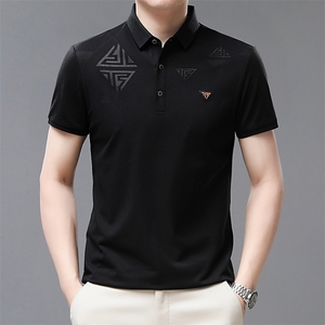 男士短袖夏季休闲t恤百搭polo衫中年爸爸夏装上衣QP1626-P57图片