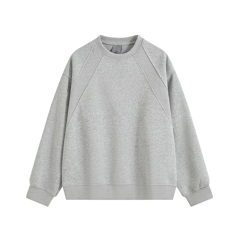 重磅全棉结构款450克拼接卫衣硬挺短宽套头外套男 RH5349-P39图片