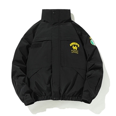 2025冬季美式潮牌立领夹克保暖羽绒服男潮牌休闲宽松羽绒服外套，男装夹克，电商A234