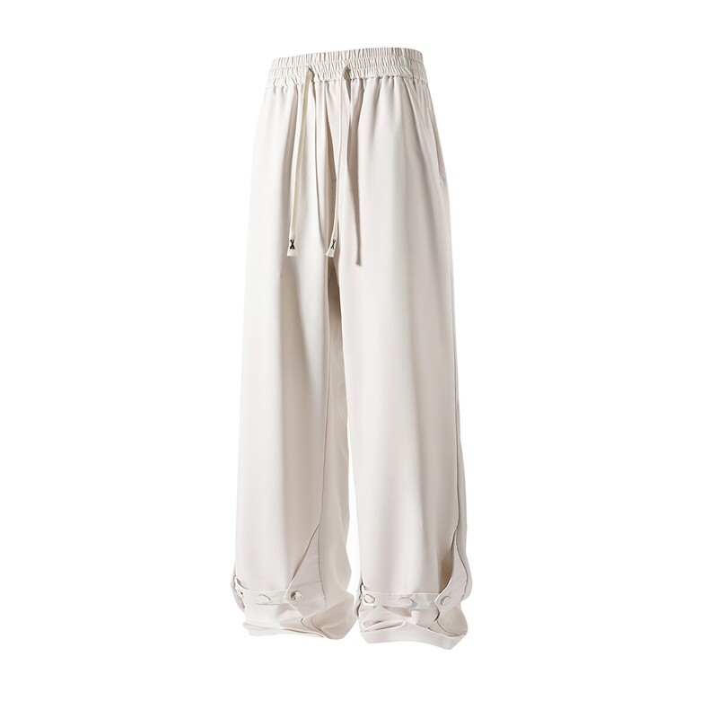冰丝金属合扣百搭休闲裤K013立体92%聚酯纤维8%氨纶(S-2XL)TP25,男装休闲裤,电商A088