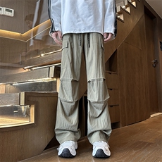 夏季宽松显瘦休闲百搭速干裤K205-TP35-限58抖音得物品质，男装休闲裤，电商A247