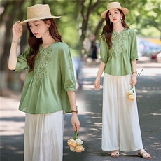 绿色套装
