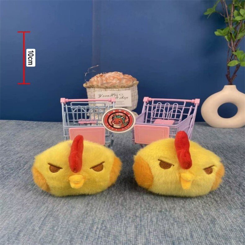 3寸红脸蛋小鸡（百个起售），喜乐毛绒制造工厂