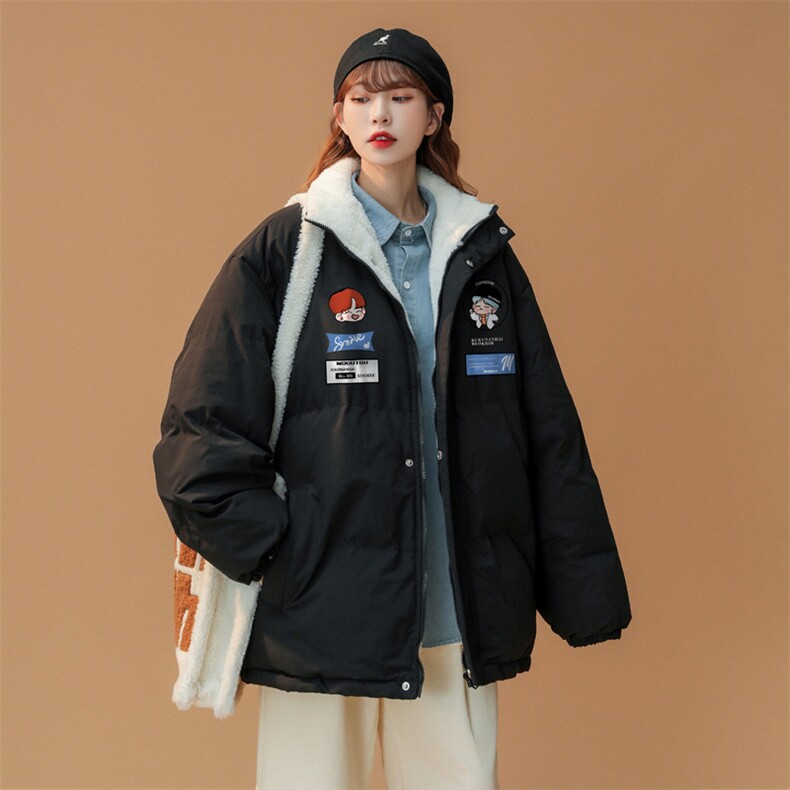 ！2023冬季新款男女同款立领棉衣百搭情侣棉服外套MY110特P78,男装棉衣,电商B220