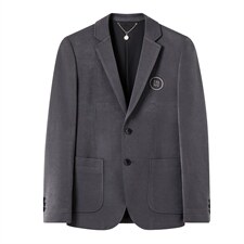 秋冬季新款中年西装领爸爸商务男装单件男西服ASD95209-P270图片
