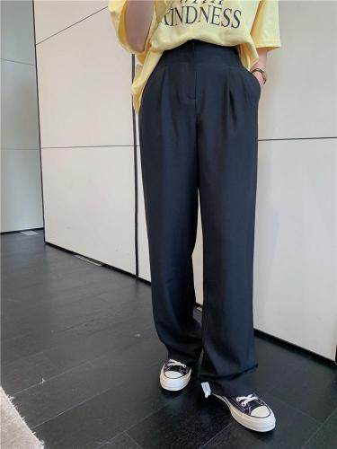 【春季新款】自制西装裤，垂感好，女装休闲裤，F/TU