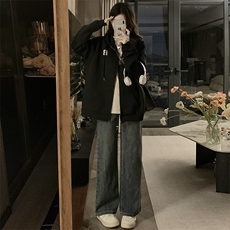 卫衣外套女2025年新款初春连帽小个子上衣女C746-88，男装卫衣，星座911-2(原星座613-2）