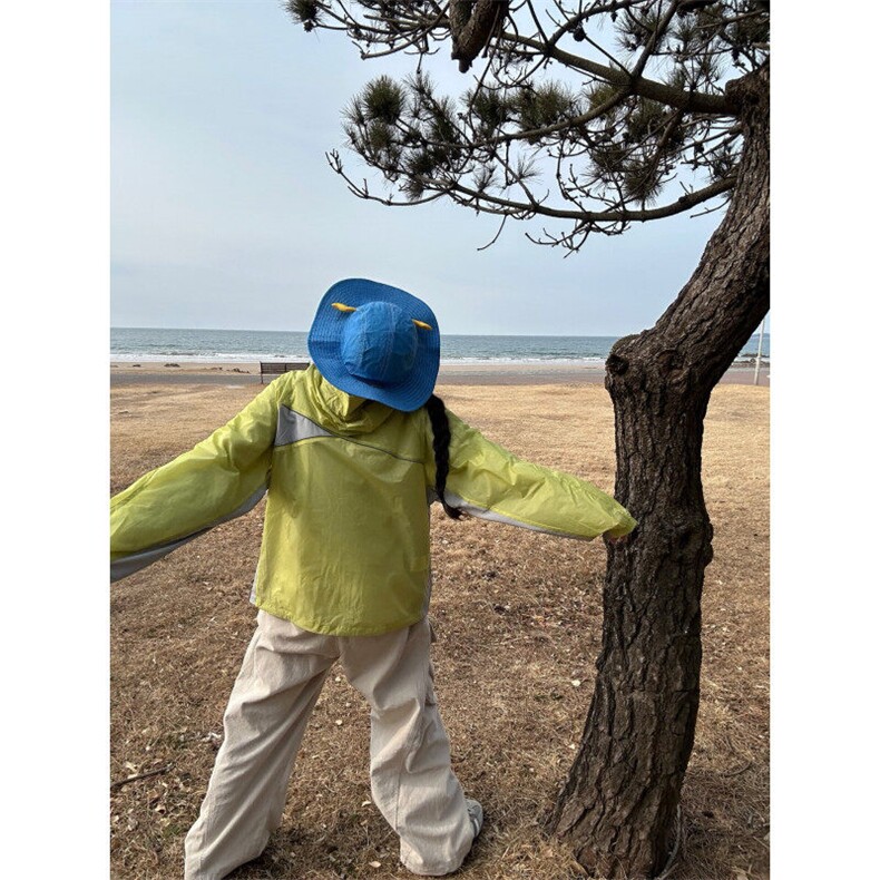 FS421HH-P50绿色防晒衣男夏季连帽冲锋衣外套山系户外钓鱼登山服,男装夹克,星座1007（原301D）