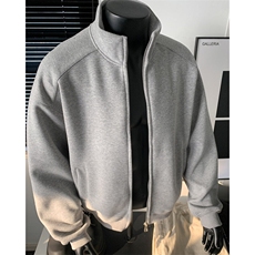 男士针织拉链卫衣开衫A367KS99P70，男装卫衣，电商A367