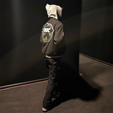 W9515-P70网图现货新款棒球服毛巾刺绣情侣宽松夹克外套，男装夹克，星座1608-2