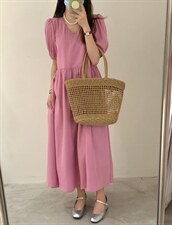 简约大气连衣裙，女装连衣裙，raver