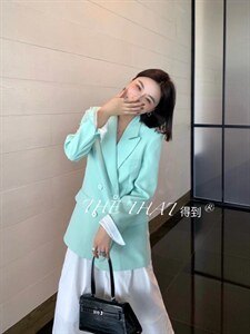 春款西服外套图片