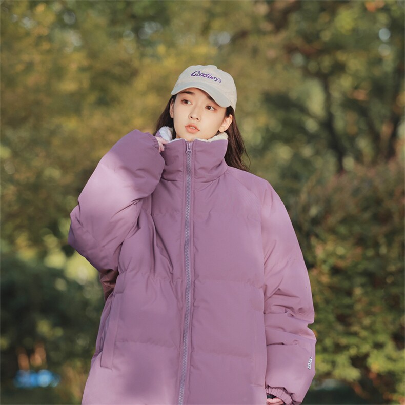 抖音直播连帽棉衣假两件加厚棉袄情侣款百搭面包服MY111-P65,男装棉衣,星座1402-1