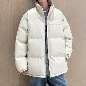 特批70 新款港风中性印花皮棉衣外套保暖御寒皮棉服PY8933-P70图片
