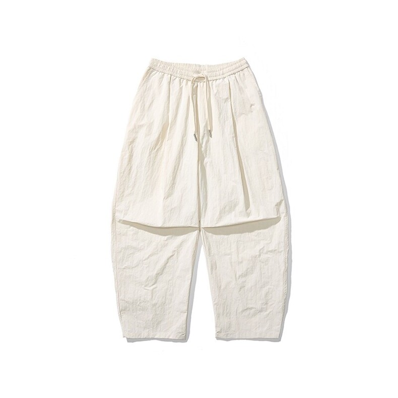 夏季大码日系港风休闲宽松直筒裤工装裤伞兵裤男女轻薄K301/P55,男装休闲裤,钱塘713