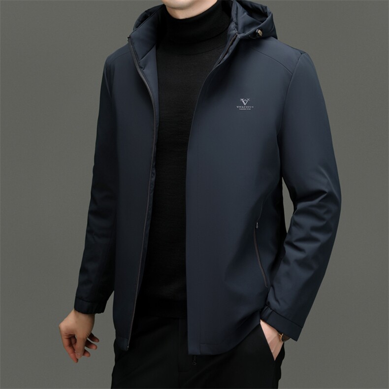 CSYR23112钱塘2020-2冬季厚款休闲简约新款中年男士羽绒服P193,男装羽绒服,钱塘207-2
